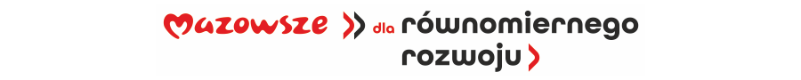 Logo Mazowsze dla równomiernego rozwoju