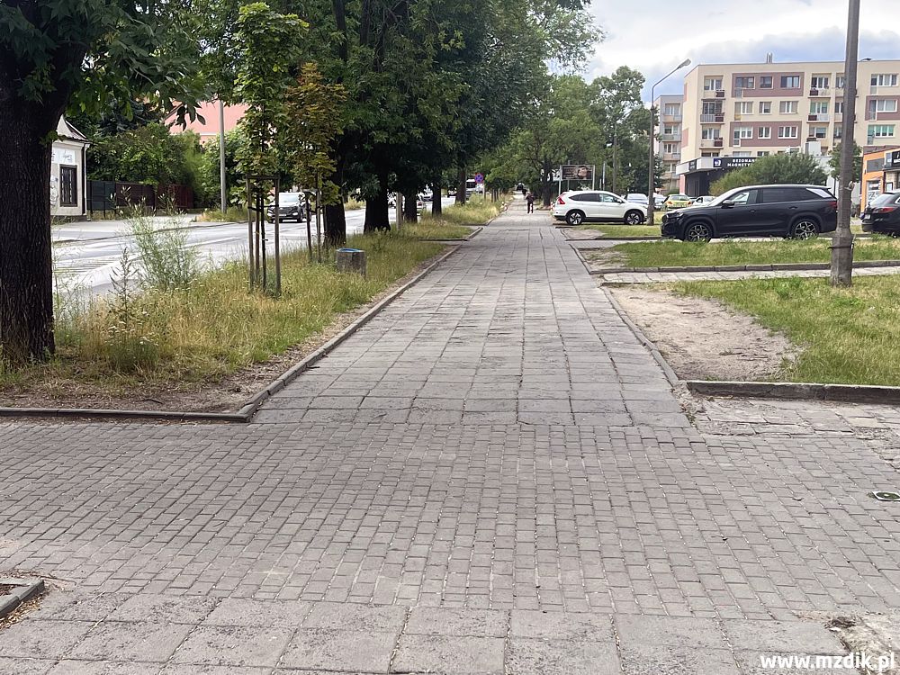 Inwestycja obejmie odcinek wzdłuż bloków na Zamłyniu