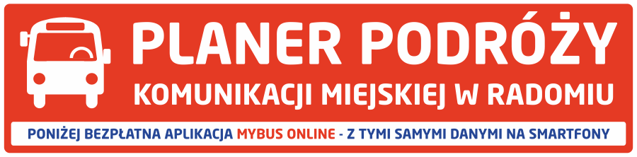 Link do wyszukiwarki połączeń na mapie komunikacji w Radomiu