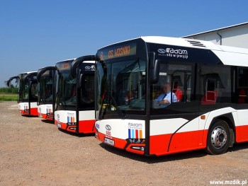 Nowe autobusy na terenie Zajezdni Ślepowron.