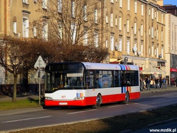 Autobusy rezerwowe wyjeżdżały sporadycznie.