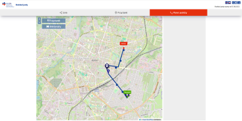 Przykładowy plan podróży w wersji graficznej.