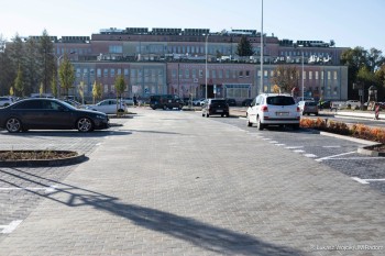 Parking jest już w całości oddany do eksploatacji.