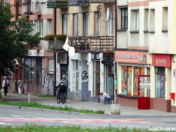 Po stronie poczty będzie ciąg pieszo-rowerowy.