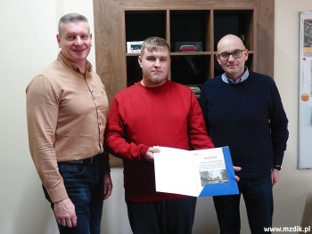 Wyróżnienie otrzymał także Michał Gieranowski.