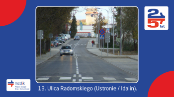 Ulica Radomskiego (Ustronie / Idalin).