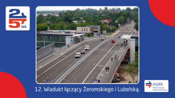 Wiadukt łączący Żeromskiego i Lubelską.