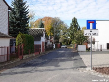 Nowa nawierzchnia na całej ulicy Zwierzynieckiej.