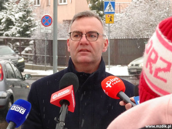 Wicedyrektor MZDiK w Radomiu Łukasz Kuna.