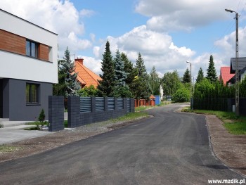 Inwestycja ta objęła również całą ulicę Pogodną.