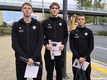 Reprezentanci klubu siatkarskiego Czarni Radom.