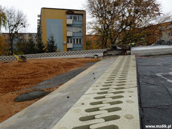 Gotowa jest dylatacja na wiadukcie południowym.