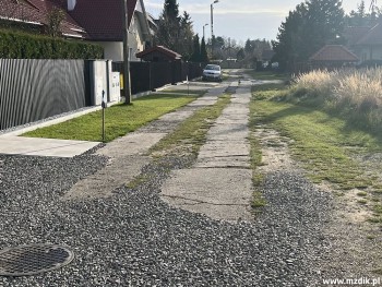 Nowa nawierzchnia będzie też na ulicy Pogodnej.