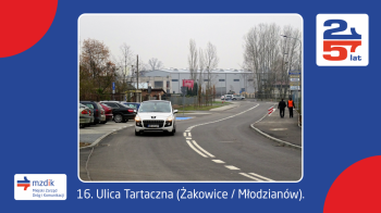 Ulica Tartaczna (Żakowice / Młodzianów).