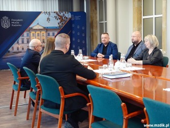 Spotkanie zorganizowano w Urzędzie Miejskim.