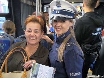 Pasażerowie byli bardzo zachwyceni tą akcją.