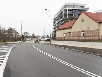 Nowa nawierzchnia ulicy Zagłoby na Glinicach.