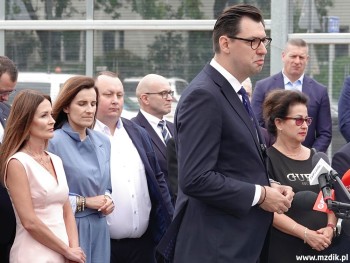 Na otwarciu był także poseł Konrad Frysztak.