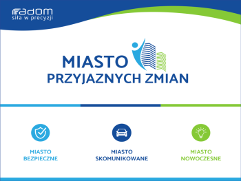Informacja o projekcie Miasto Przyjaznych Zmian.