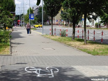 Istniejąca trasa rowerowa zostanie wydłużona.