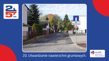 Utwardzanie nawierzchni gruntowych.