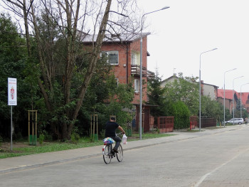 Przebudowana cała ulica Połabska na Idalinie.