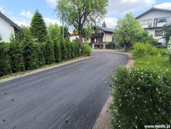 Utwardzony sięgacz Senatorskiej na Halinowie.