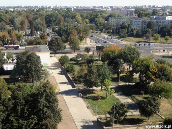 Wyremontowany chodnik przy Maratońskiej 1.