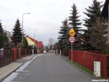 Zbudowana ulica Deperasińskiego na Janiszpolu.