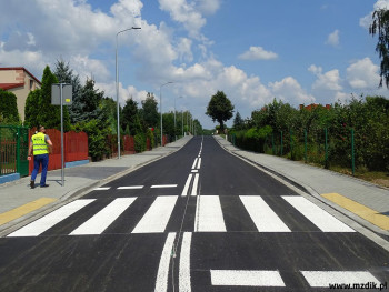 Wybudowana ulica Czereśniowa na Wośnikach.
