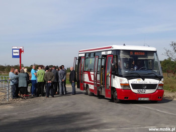 Otwarcie nowej pętli autobusowej na Malenicach.