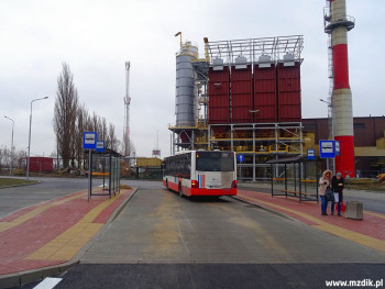 Nowa pętla autobusowa przy ulicy Holszańskiej.