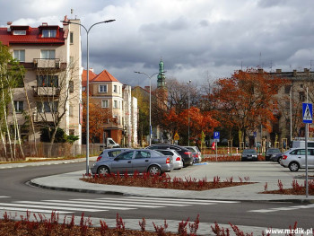 Nowy parking oraz przedłużenie ulicy Piwnej.