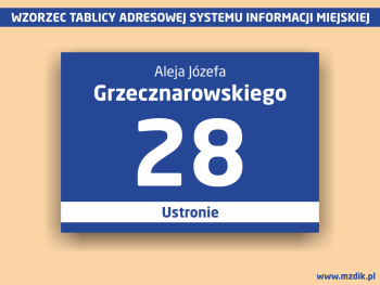 Wzorzec tablicy adresowej SIM w Radomiu (4).