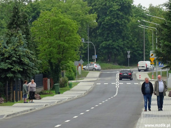 Przebudowana ulica Kierzkowska na Halinowie.