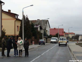 Odbiór prac na ulicy Przysuskiej na Koziej Górze.