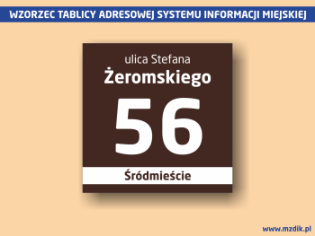 Wzorzec tablicy adresowej SIM w Radomiu (9).
