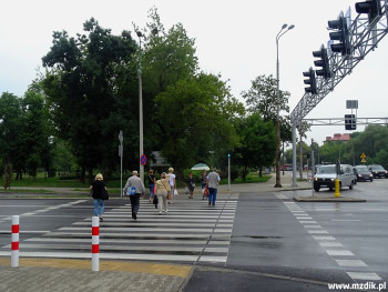 Fragment skrzyżowania Wernera i Mireckiego.