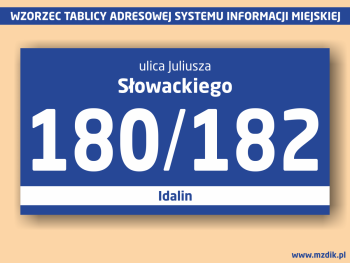 Wzorzec tablicy adresowej SIM w Radomiu (8).