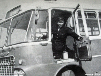 Radomski autobus z okresu lat 60. XX wieku.