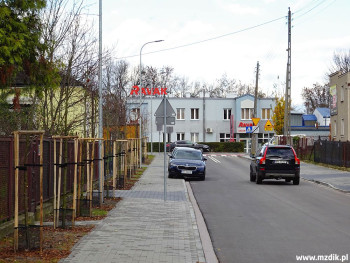 Fragment ulicy Zgodnej w kierunku Okulickiego.