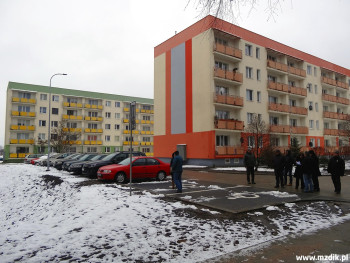 Nowe parkingi obok bloków przy Piastowskiej.