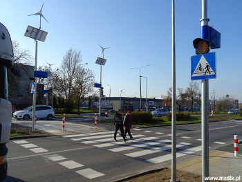Przejście na ulicy Żółkiewskiego po modernizacji.